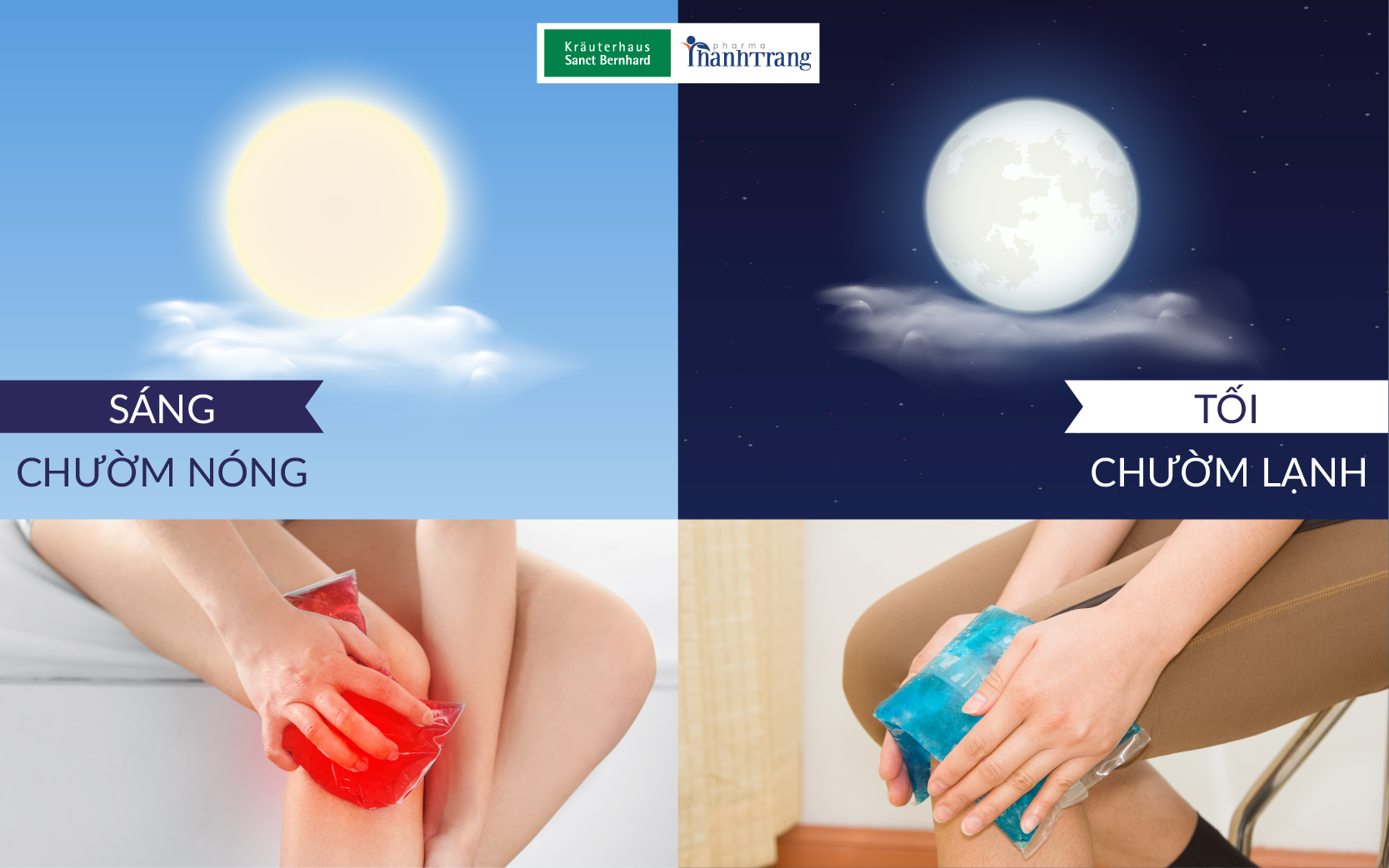 Cách làm dịu đau khớp gối nhanh chóng